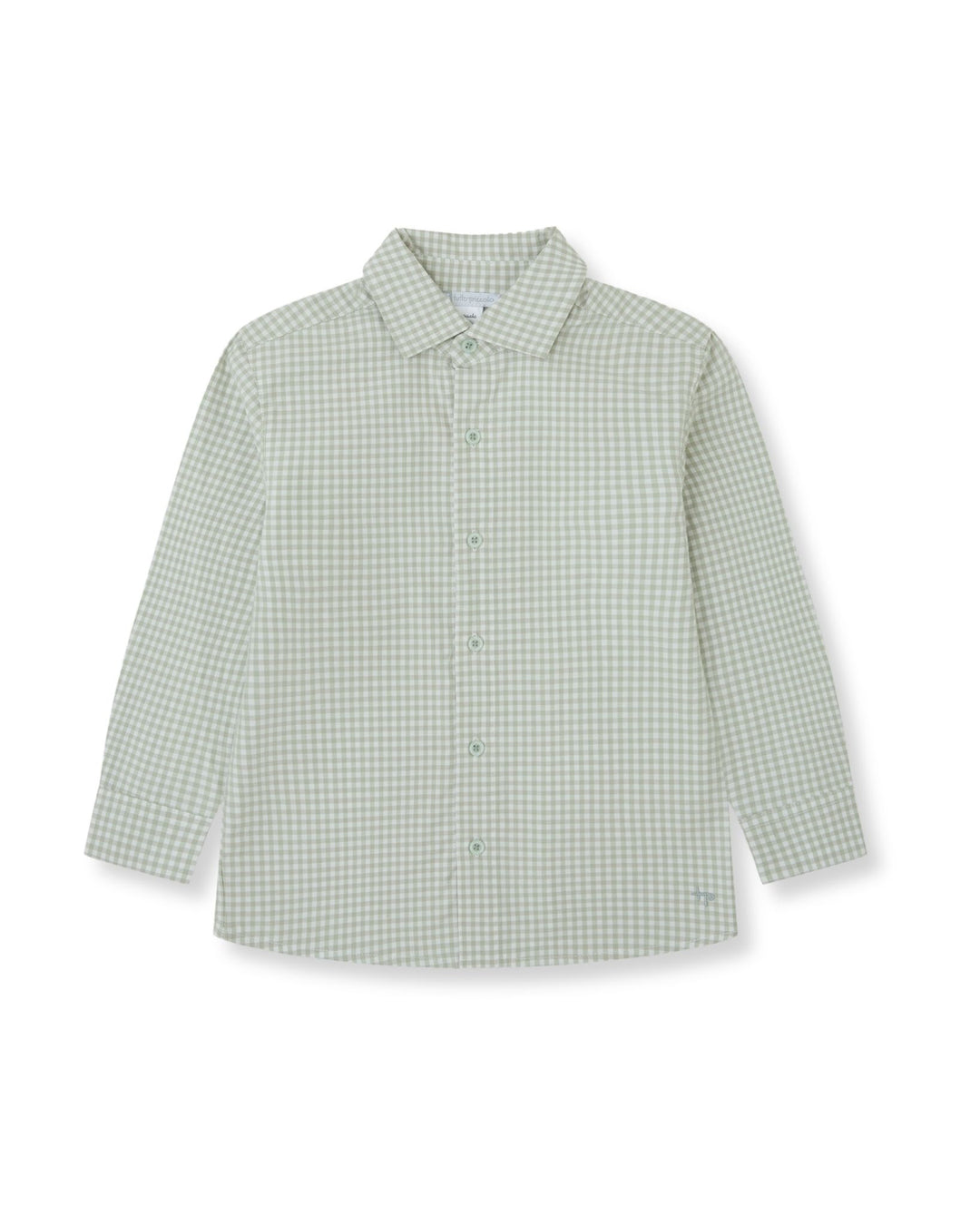 CAMISA VICHY AGUAMARINA