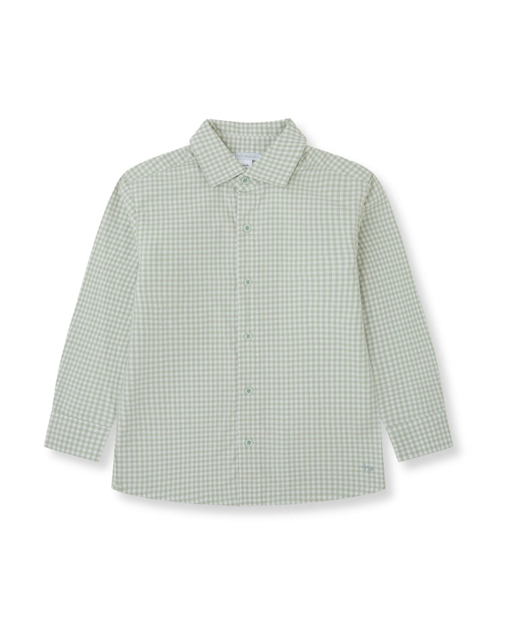 CAMISA VICHY AGUAMARINA