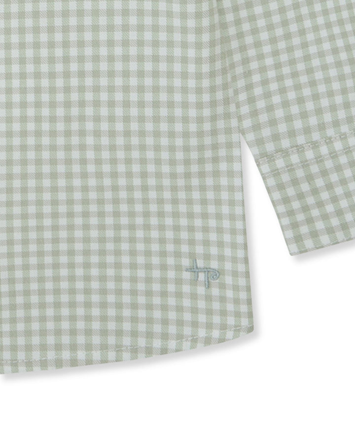CAMISA VICHY AGUAMARINA
