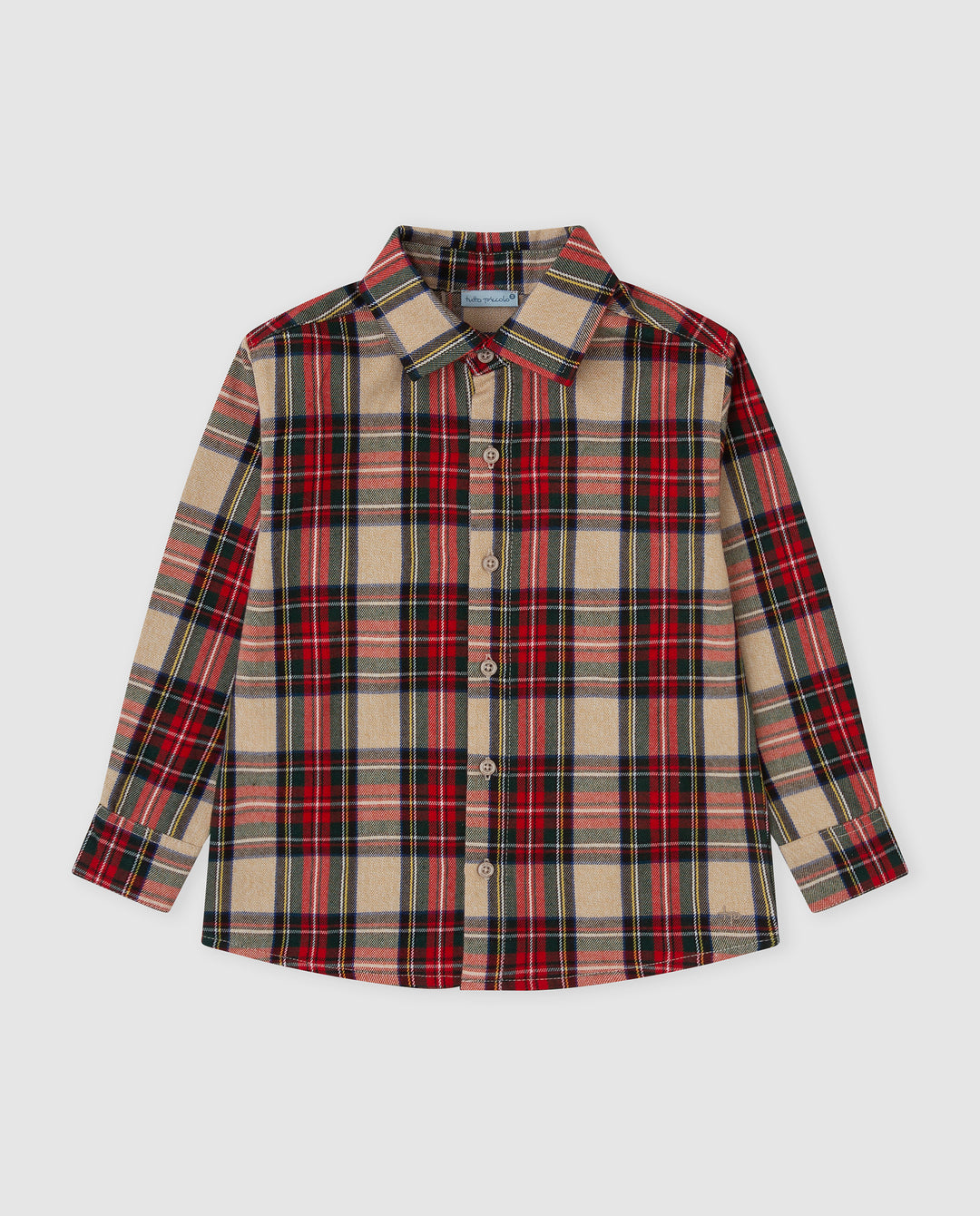 CAMISA ROJA CUADROS