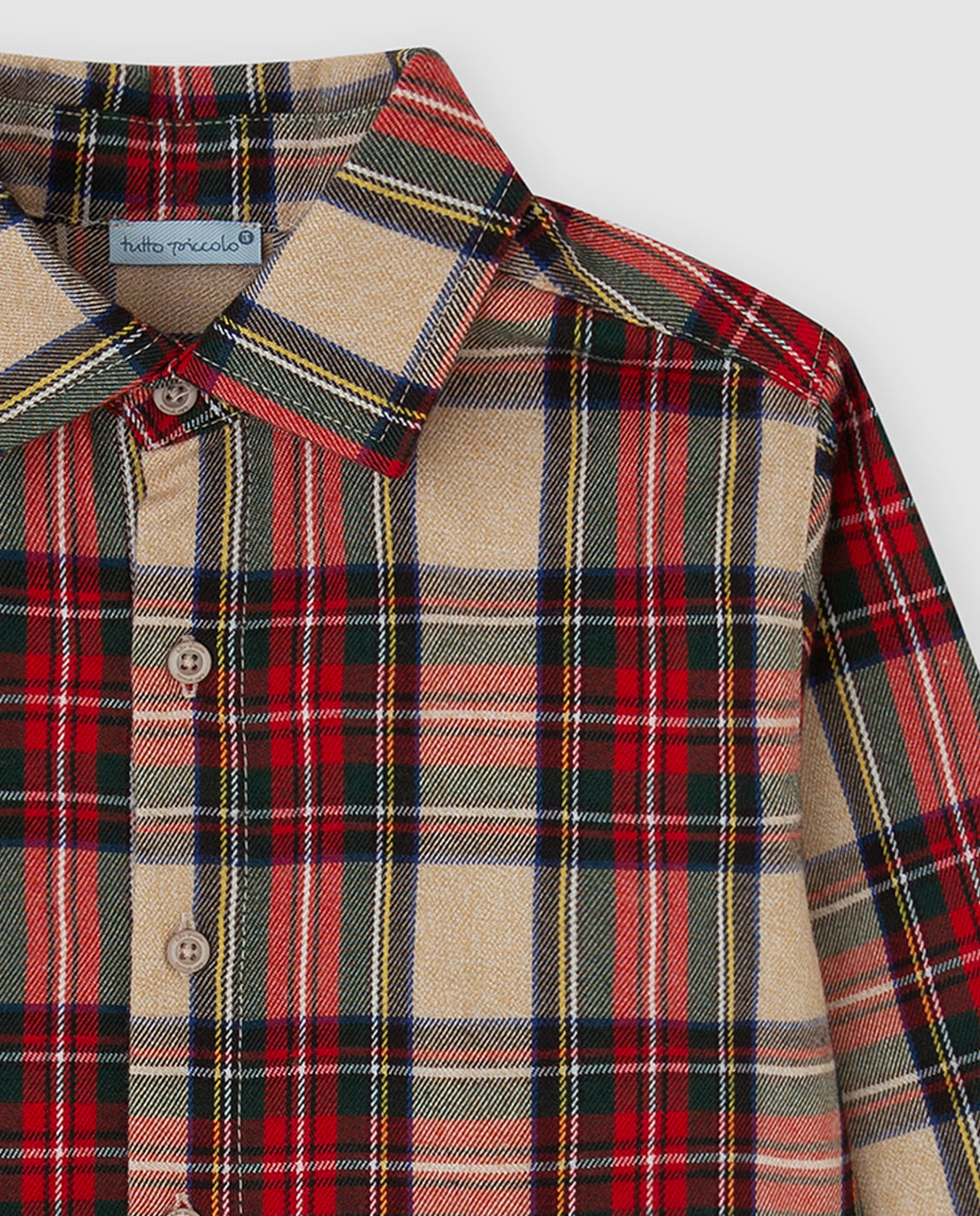 CAMISA ROJA CUADROS