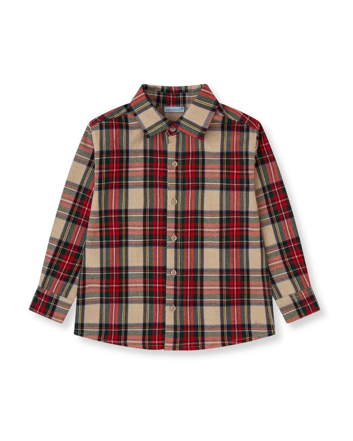 CAMISA ROJA CUADROS