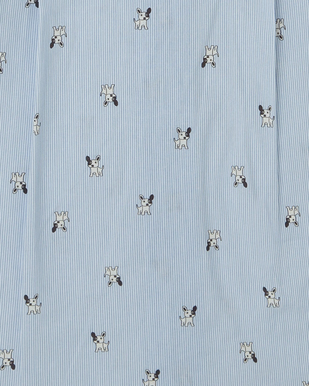 CAMISA AZUL RAYAS PERRITOS