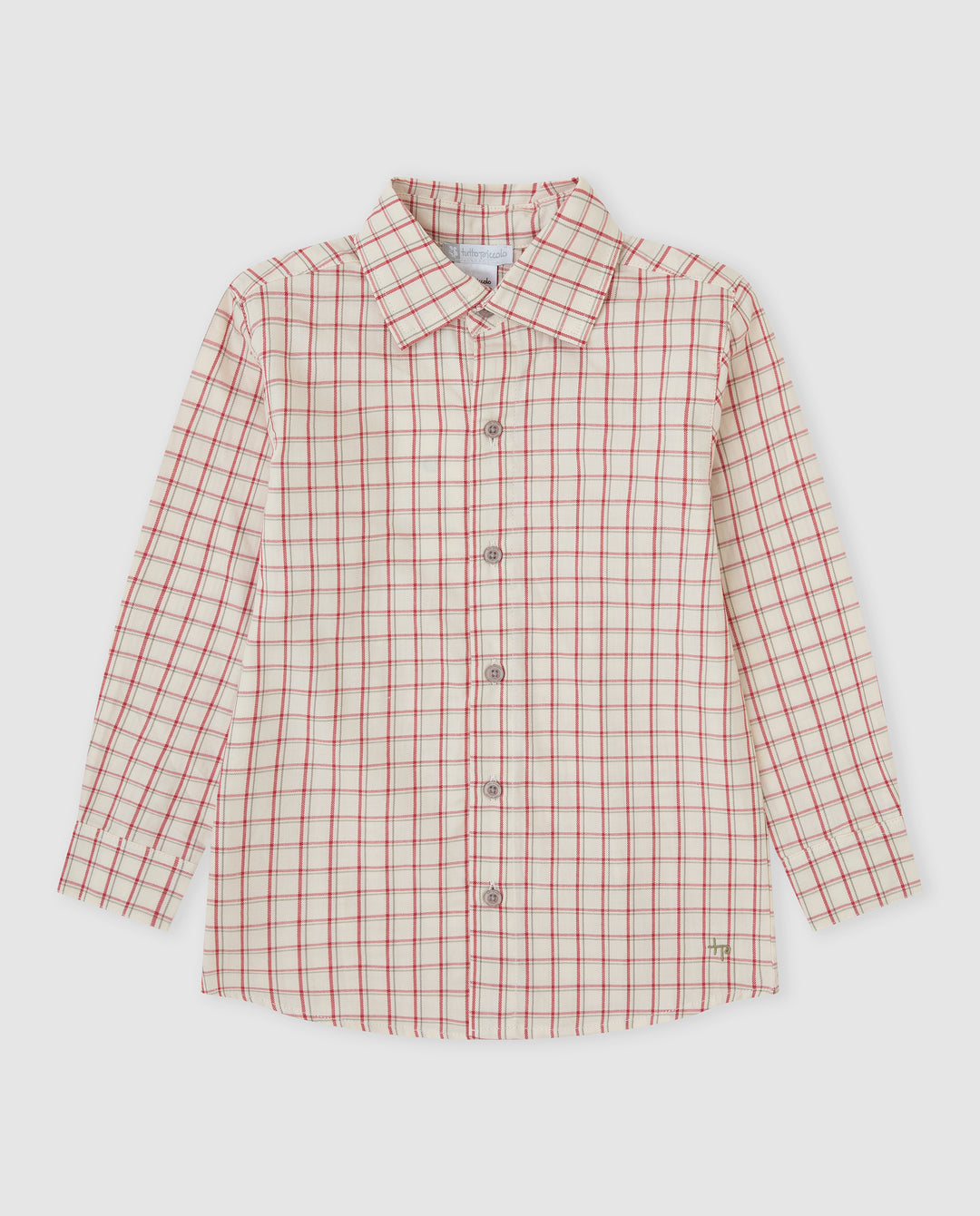 CAMISA ROJA CUADROS
