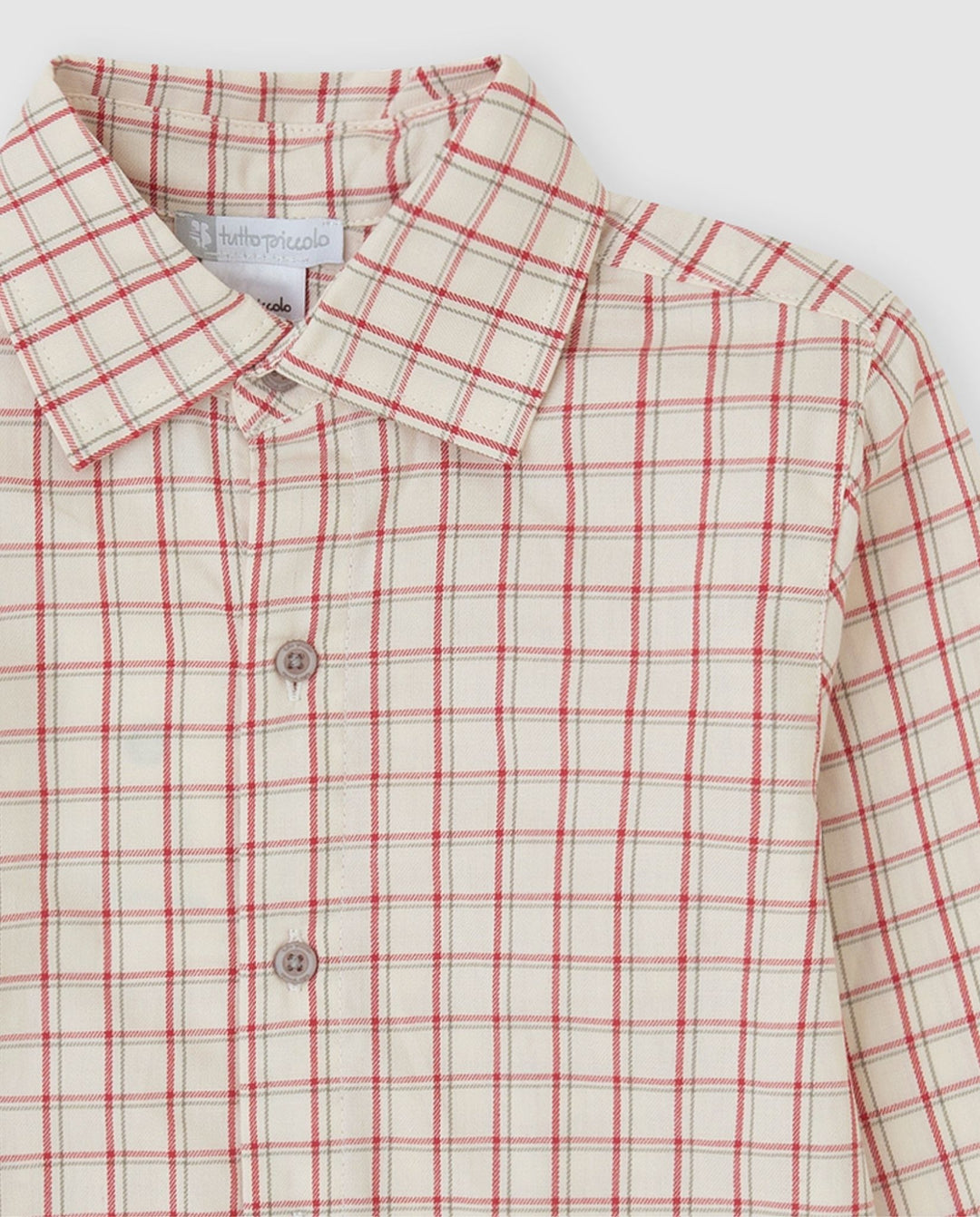 CAMISA ROJA CUADROS