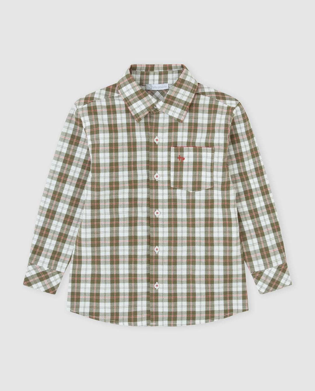 CAMISA CAQUI CUADROS