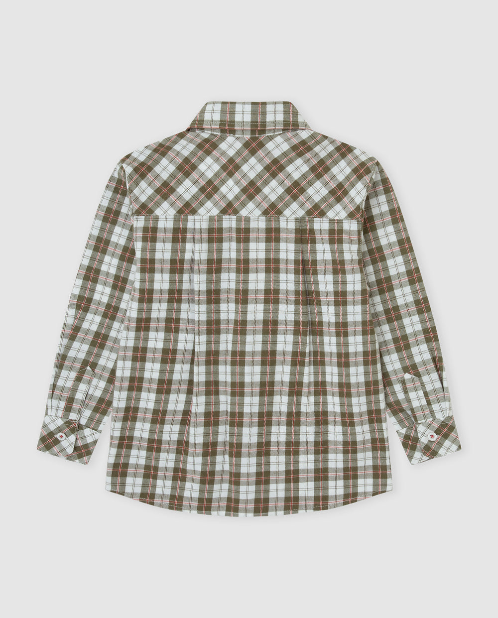 CAMISA CAQUI CUADROS