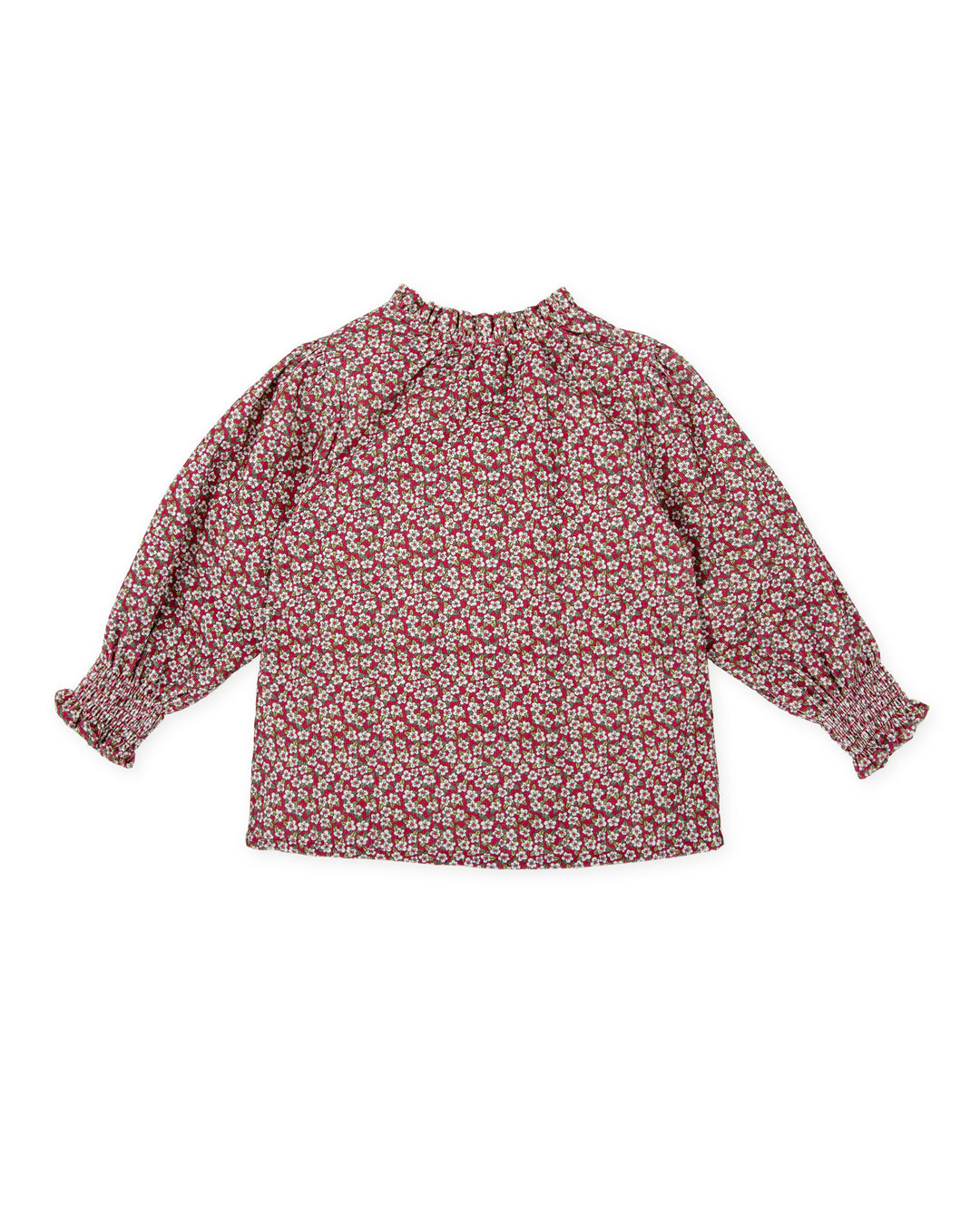 MAROON FLOWERED SHIRT