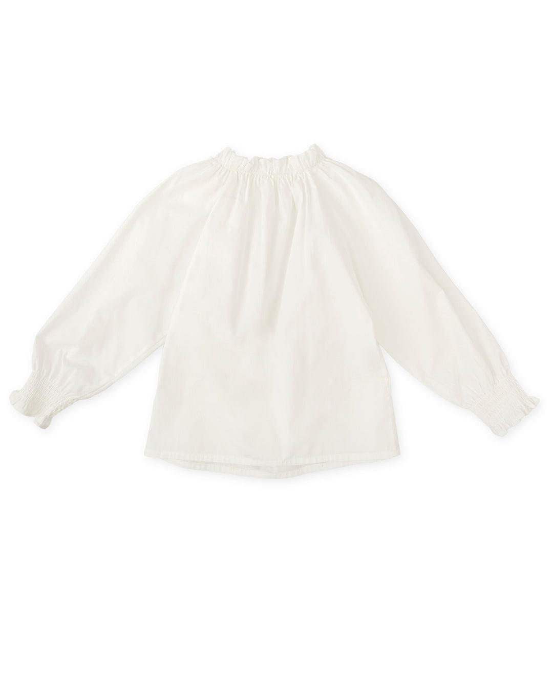 WHITE BLOUSE WITH BOW