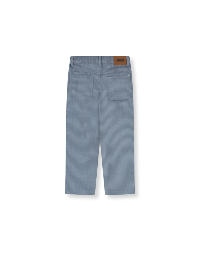 PANTALÓN 5 BOLSILLOS PANA ACERO