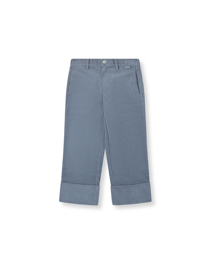 PANTALÓN ANCHO PANA ACERO