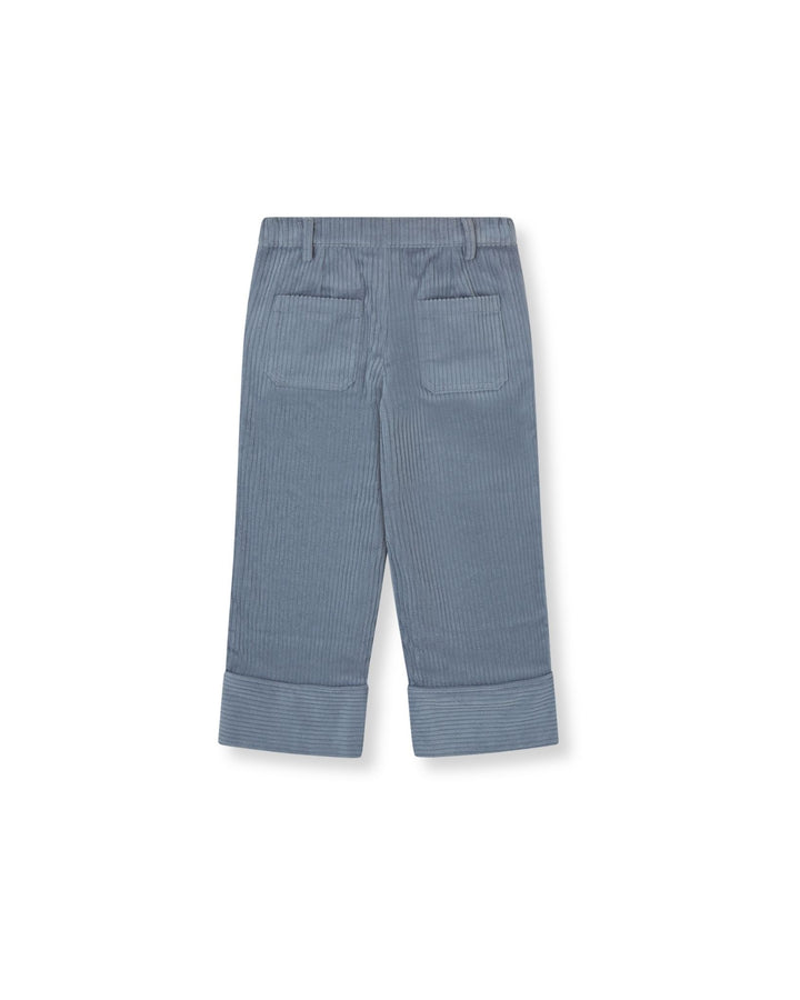 PANTALÓN ANCHO PANA ACERO