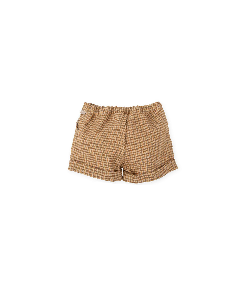 SHORT CANELA CUADROS