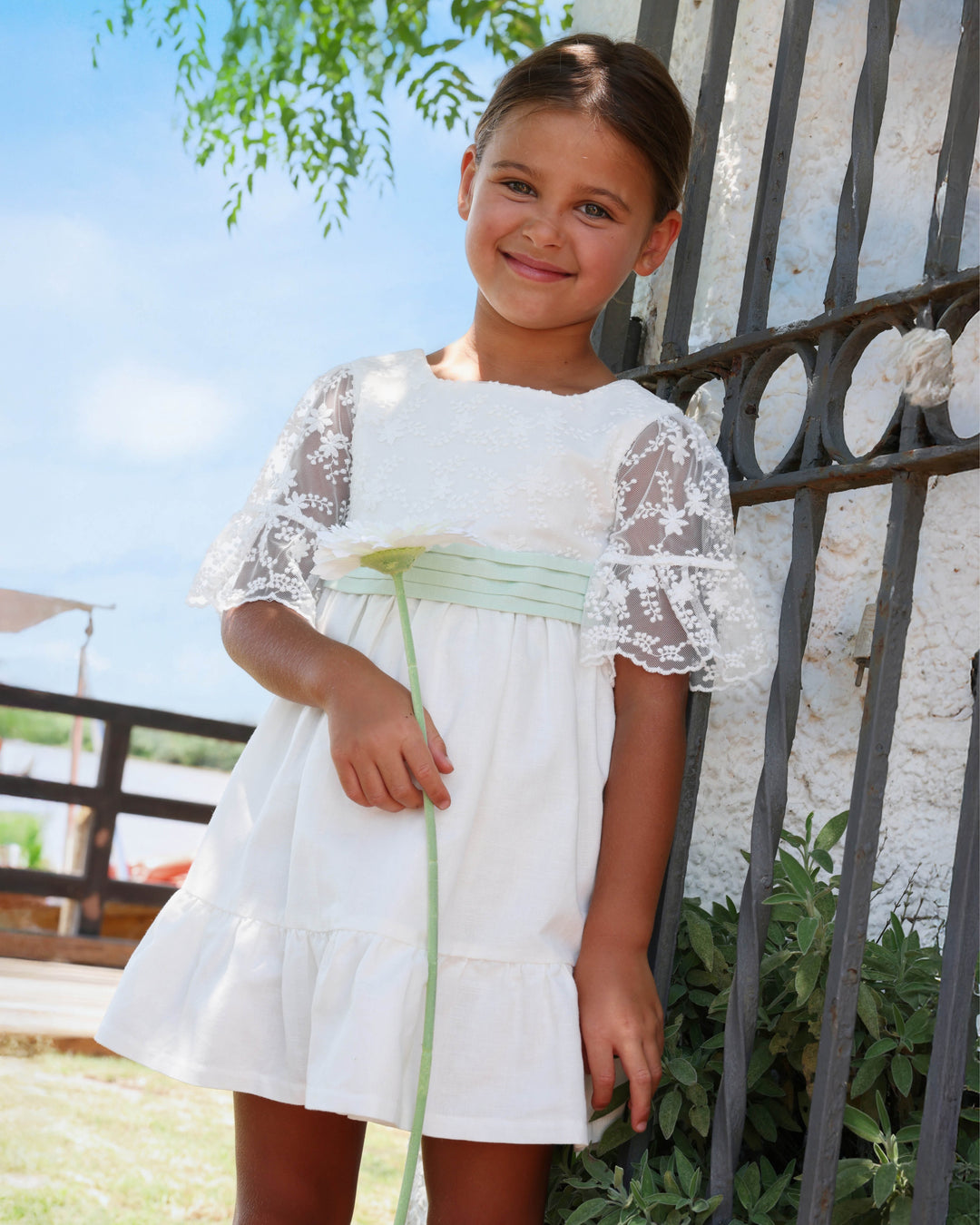 VESTIDO BLANCO QUÍMICO
