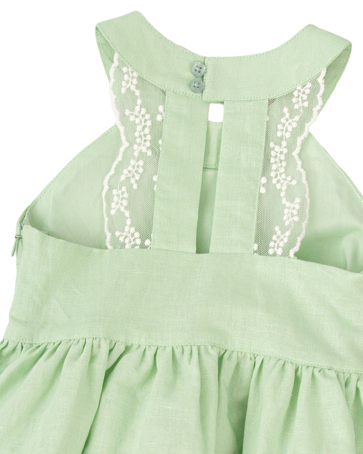 VESTIDO VERDE MAR