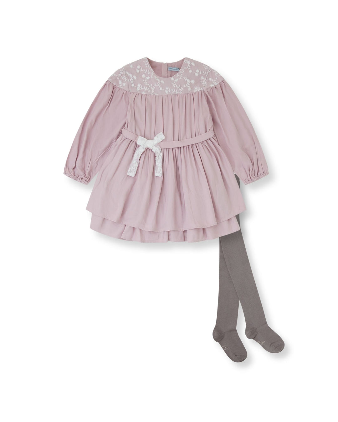 VESTIDO PÉTALO CON LEOTARDOS