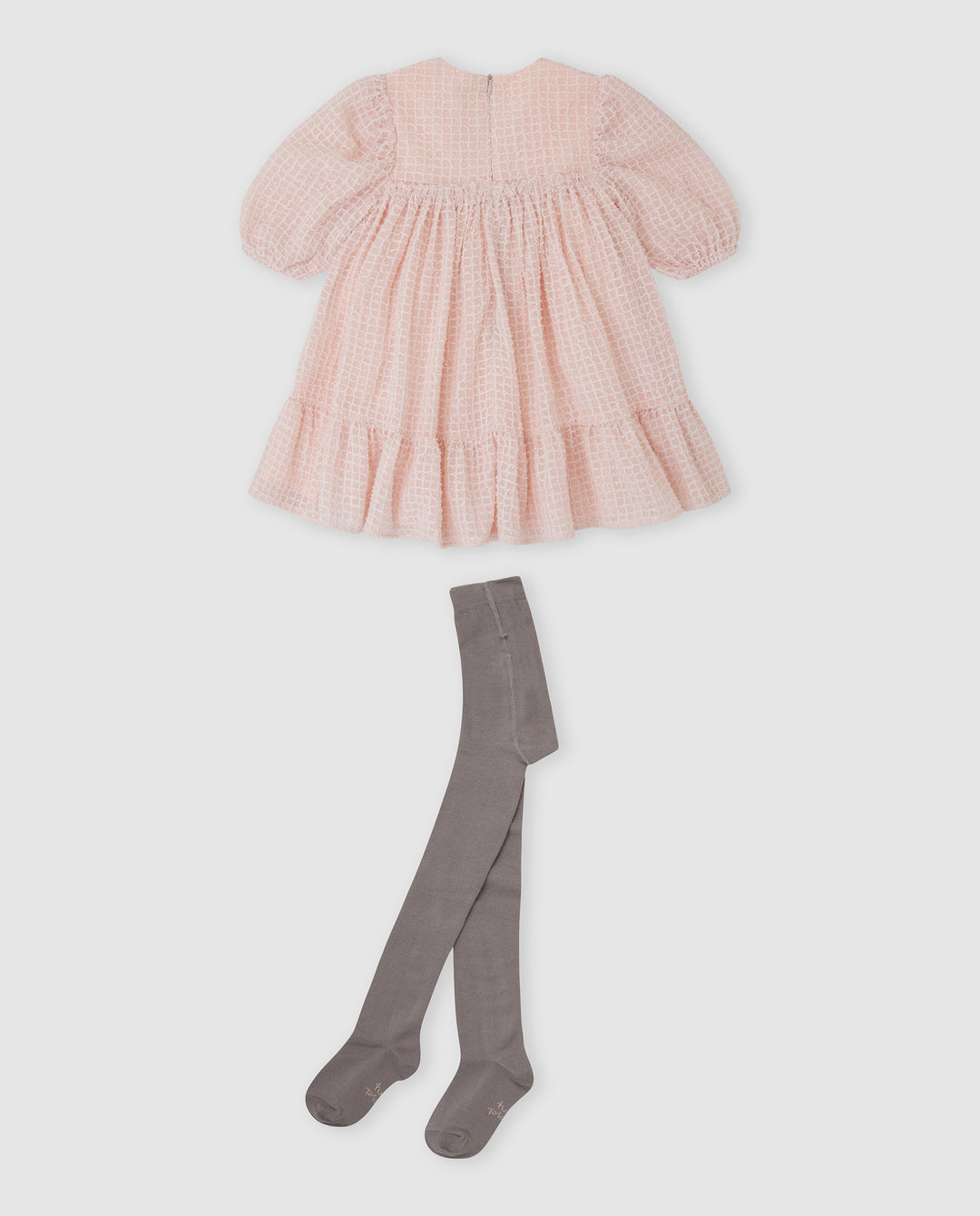 VESTIDO PÉTALO CON CALCETINES