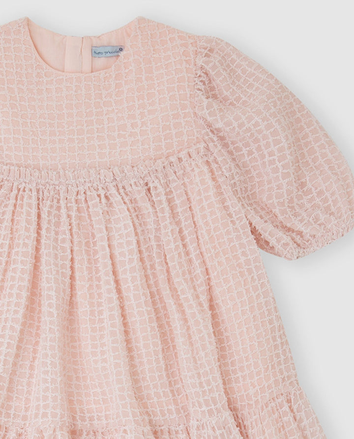 VESTIDO PÉTALO CON CALCETINES