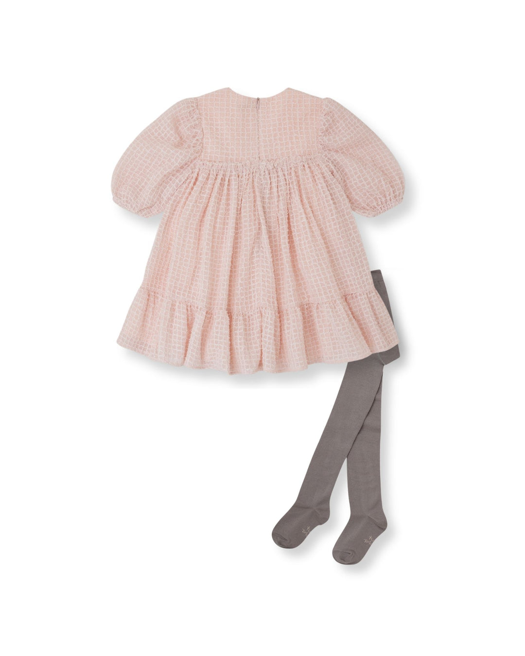 VESTIDO PÉTALO CON CALCETINES