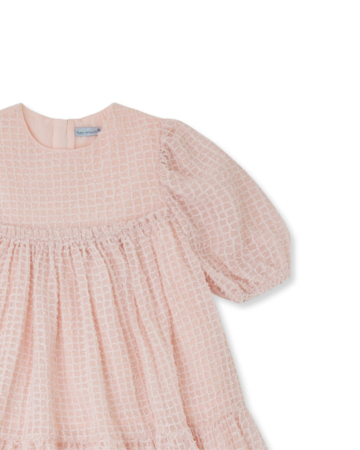 VESTIDO PÉTALO CON CALCETINES