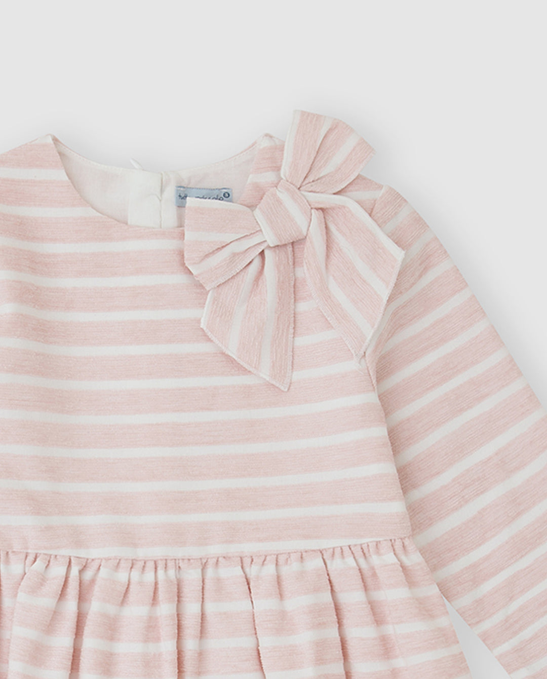 VESTIDO PÉTALO RAYAS CON LEOTARDOS