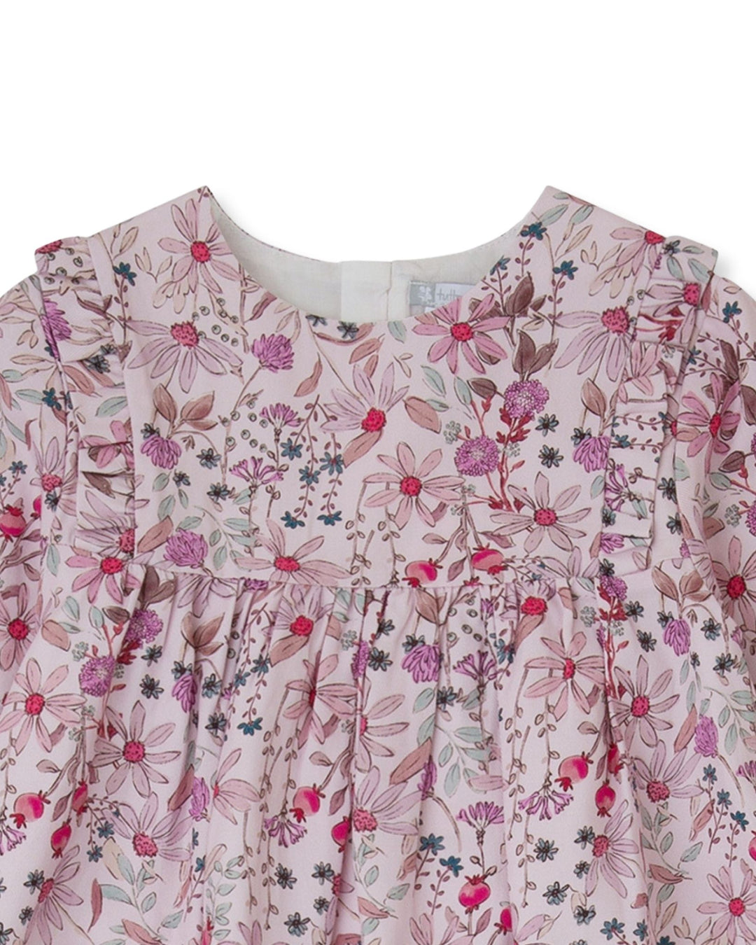 VESTIDO PÉTALO FLORES CON CALCETINES