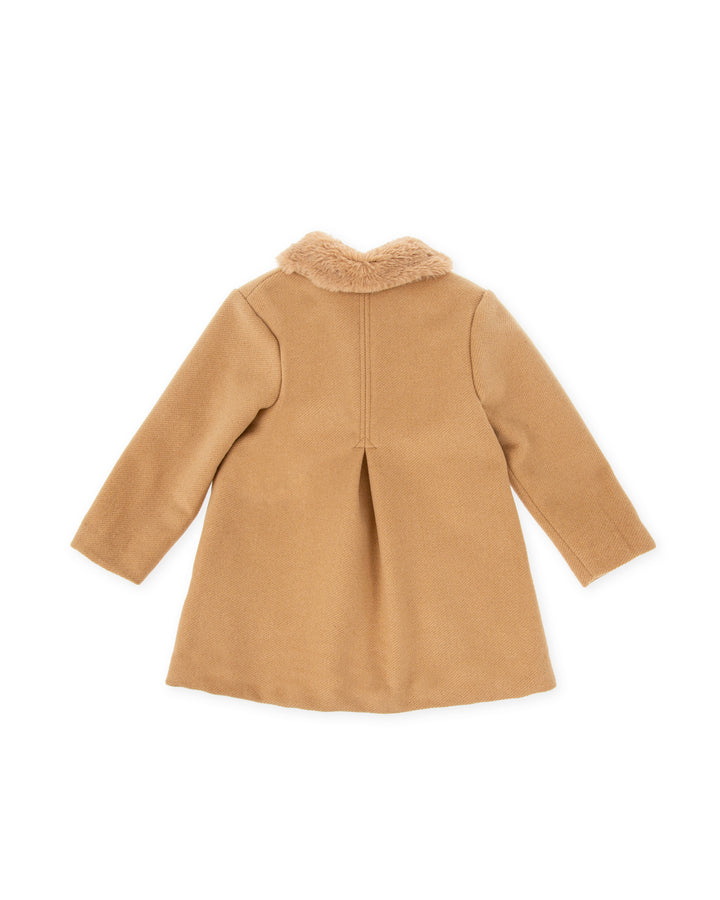 CAMEL CLOTH COAT
