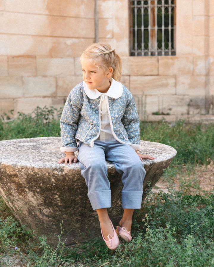 CHAQUETA ACERO FLORES