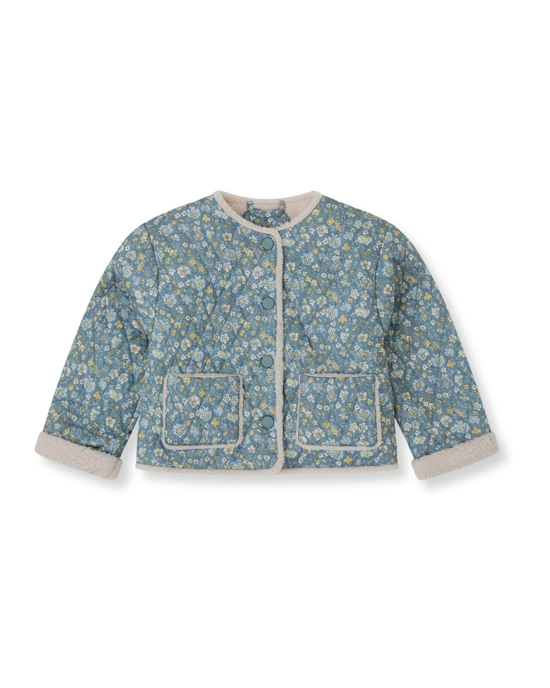 CHAQUETA ACERO FLORES