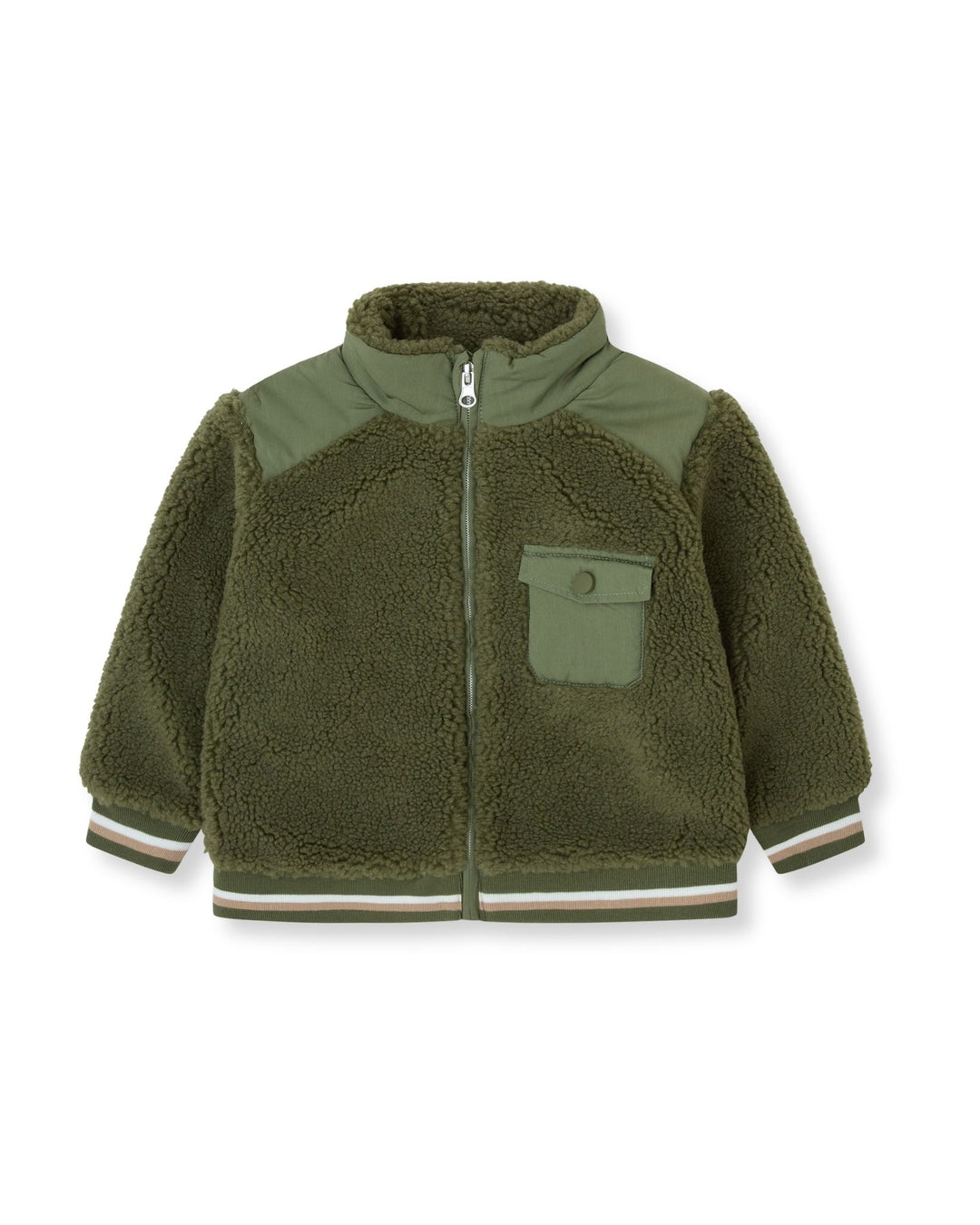 CHAQUETA BORREGUITO CAQUI