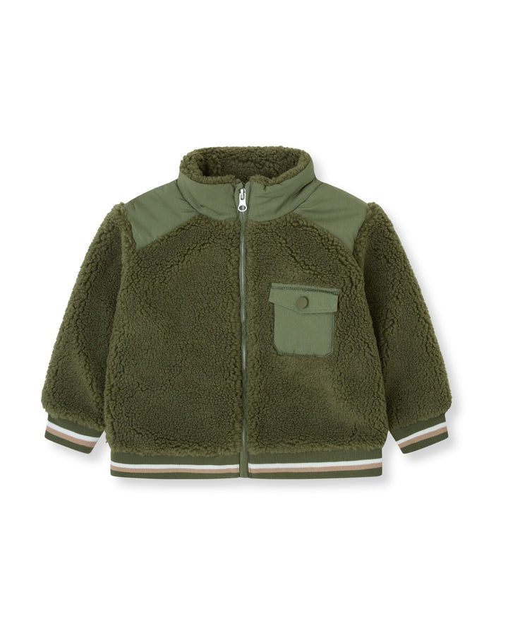 CHAQUETA BORREGUITO CAQUI