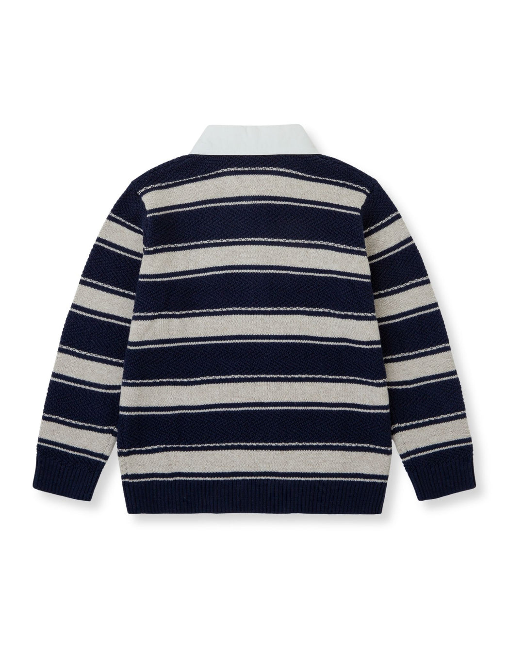 POLO TRICOT AZUL RAYAS