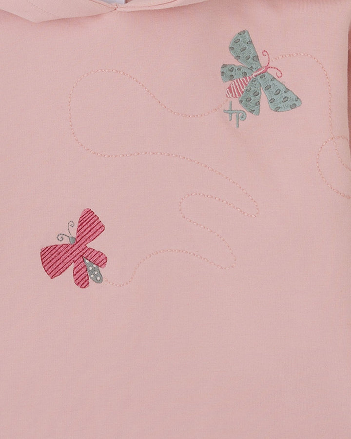 SUDADERA PÉTALO MARIPOSAS