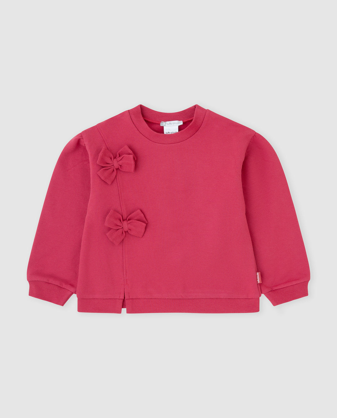 SUDADERA LAZOS CARMÍN