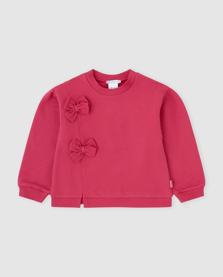 SUDADERA LAZOS CARMÍN