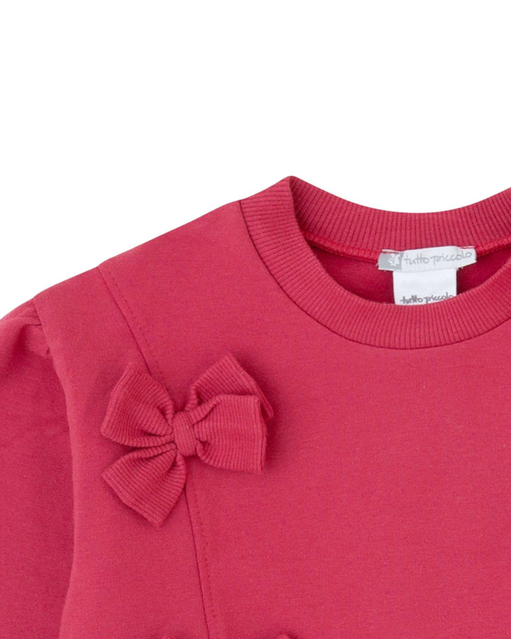 SUDADERA LAZOS CARMÍN