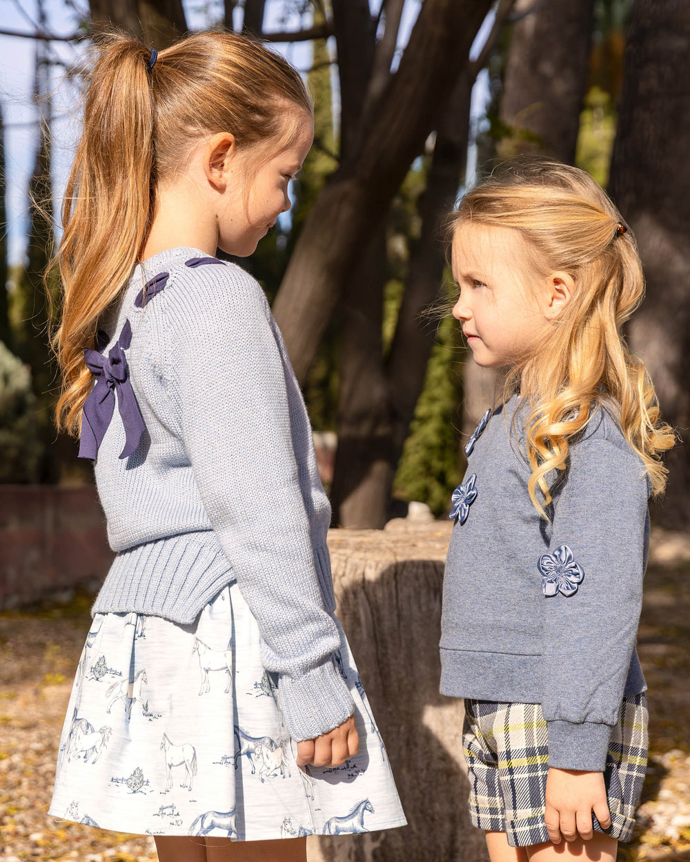 FALDA PORCELANA CON CALCETINES