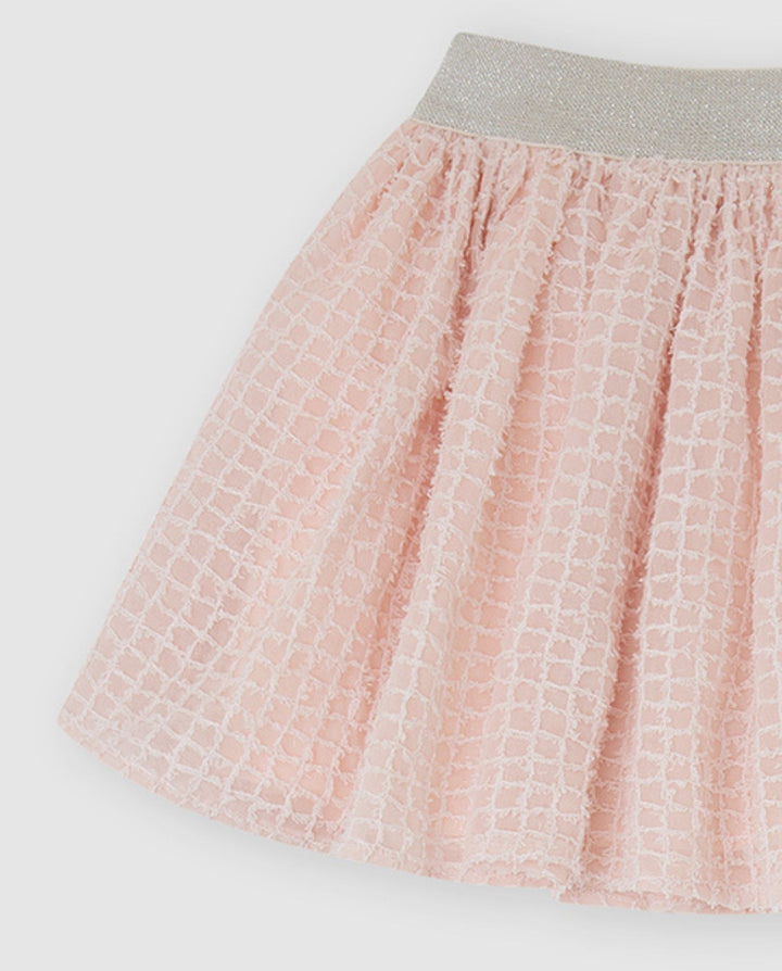 FALDA PÉTALO CON LEOTARDOS