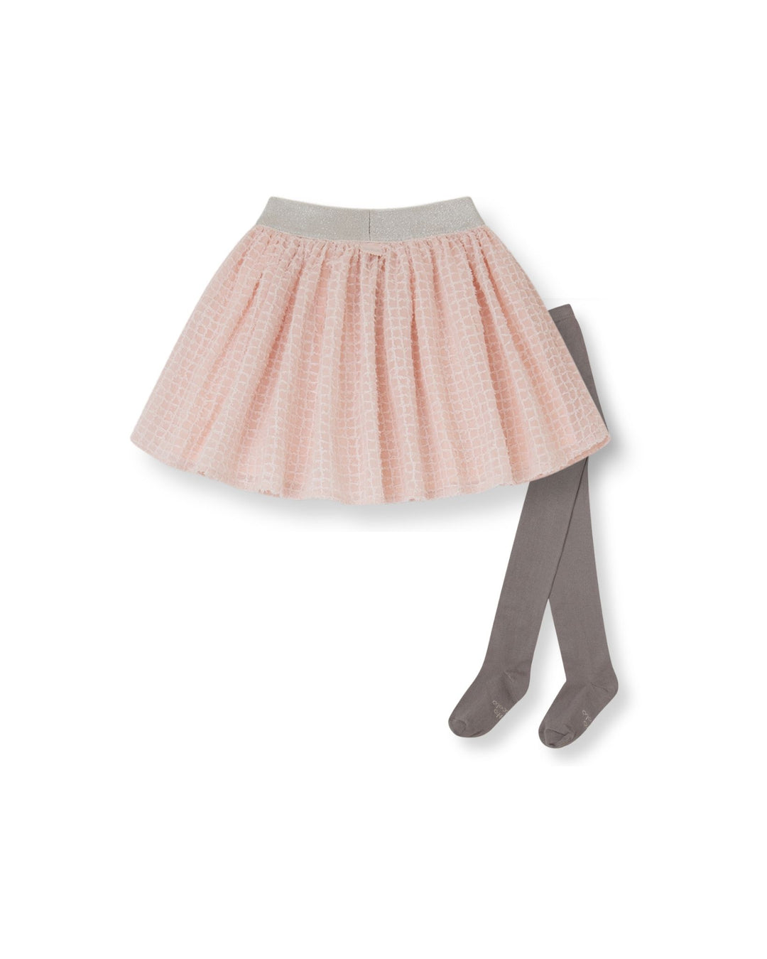 FALDA PÉTALO CON LEOTARDOS