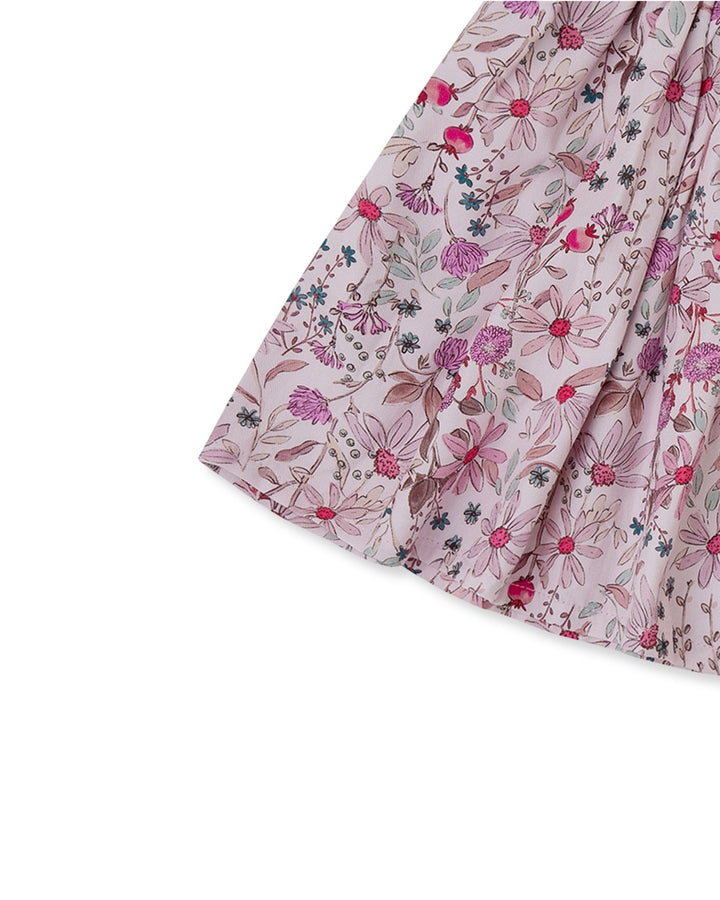 FALDA-PANTALÓN PÉTALO FLORES