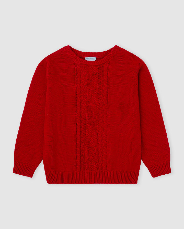 JERSEY TRICOT ROJO