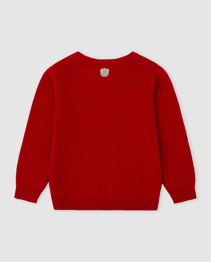 JERSEY TRICOT ROJO