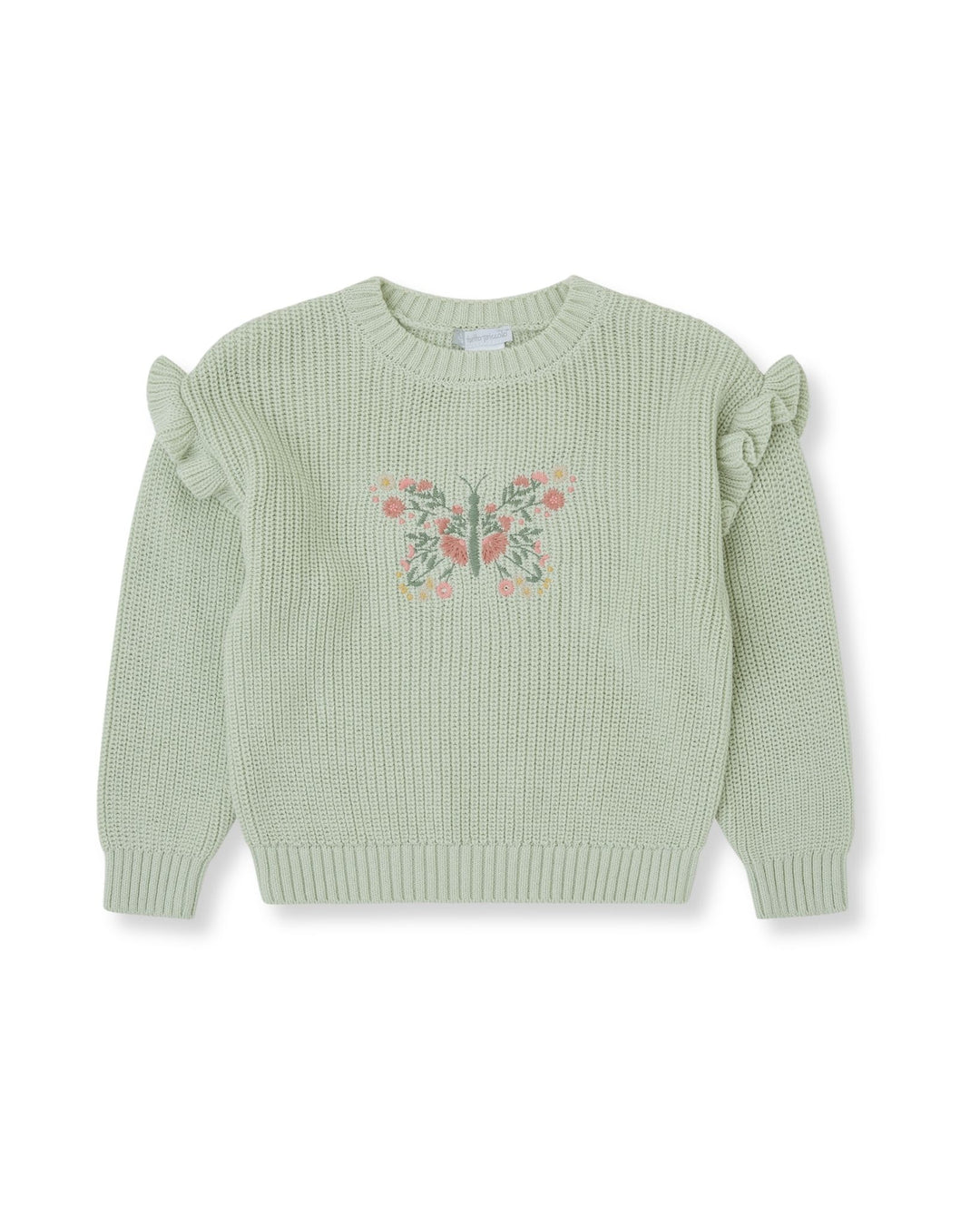 JERSEY TRICOT AGUAMARINA MARIPOSA