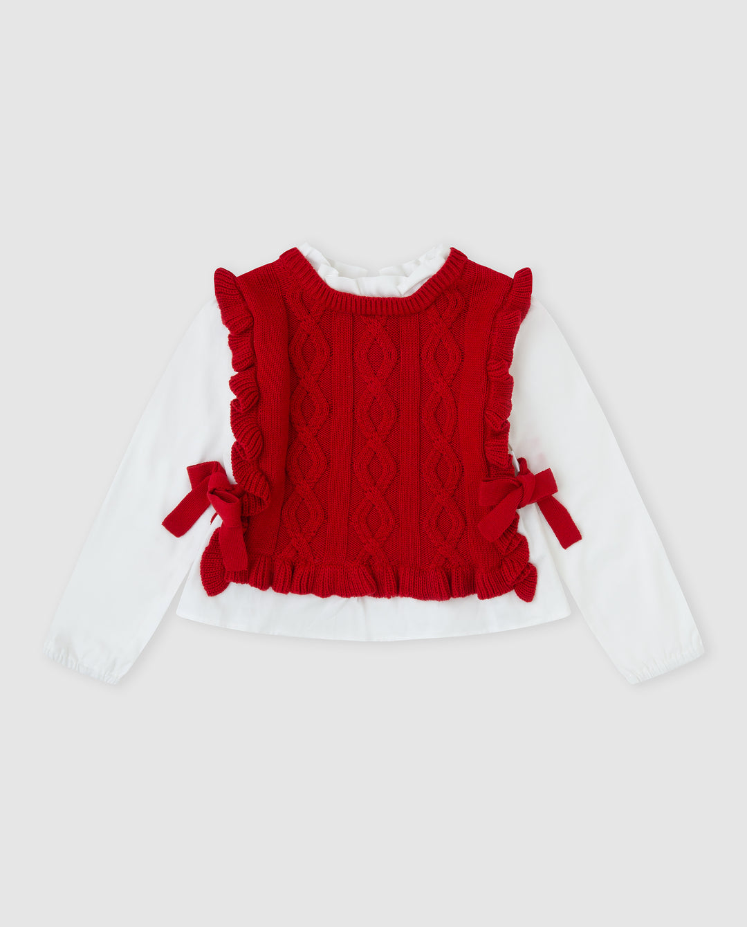 JERSEY TRICOT ROJO