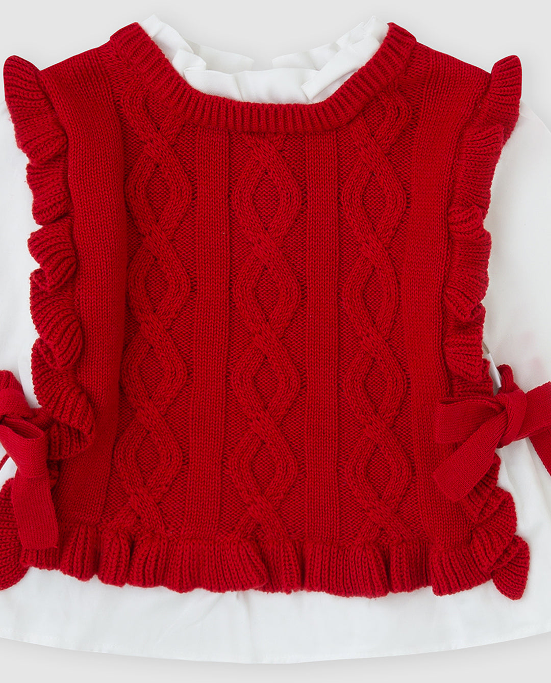 JERSEY TRICOT ROJO