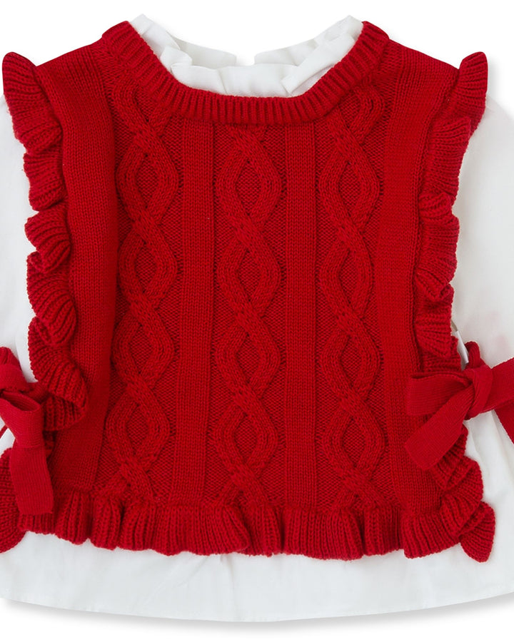 JERSEY TRICOT ROJO