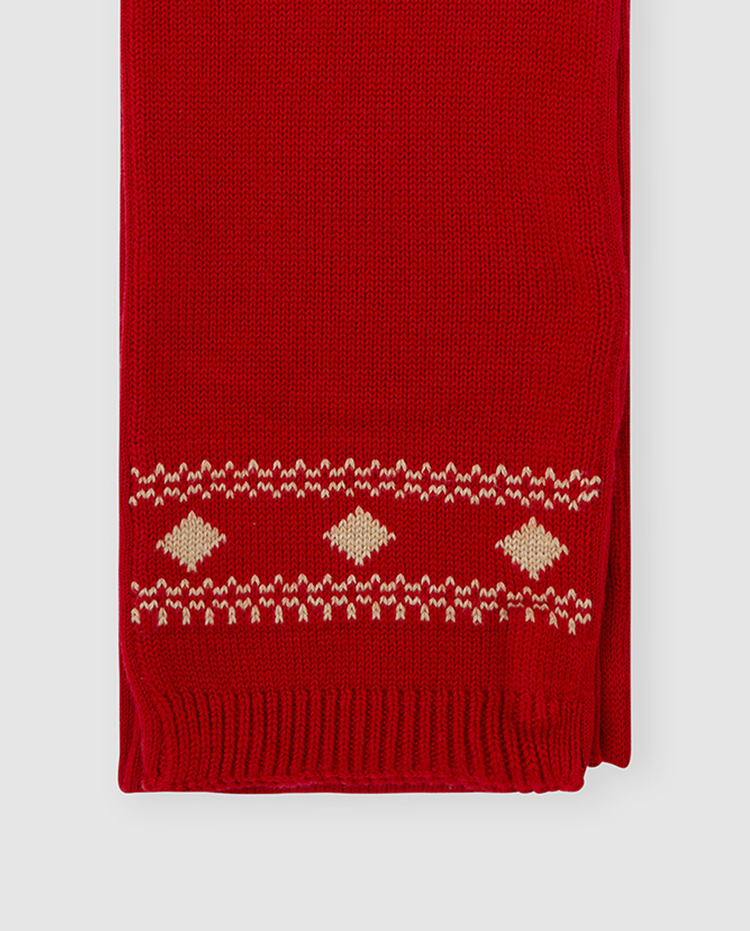 CONJUNTO GORRO Y BUFANDA ROJO