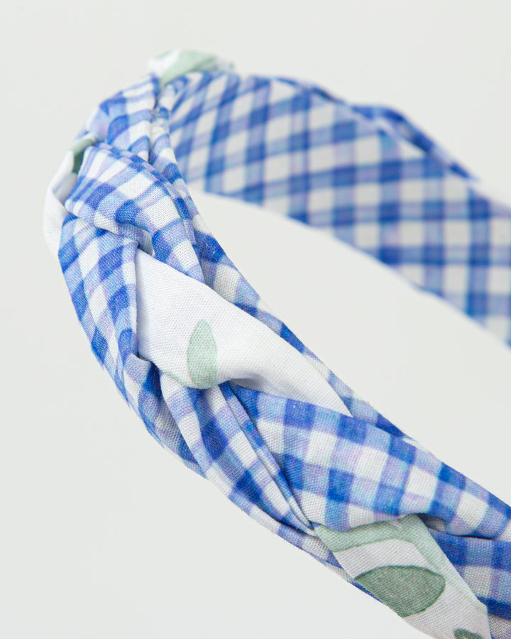 DIADEMA TRENZADA AZUL