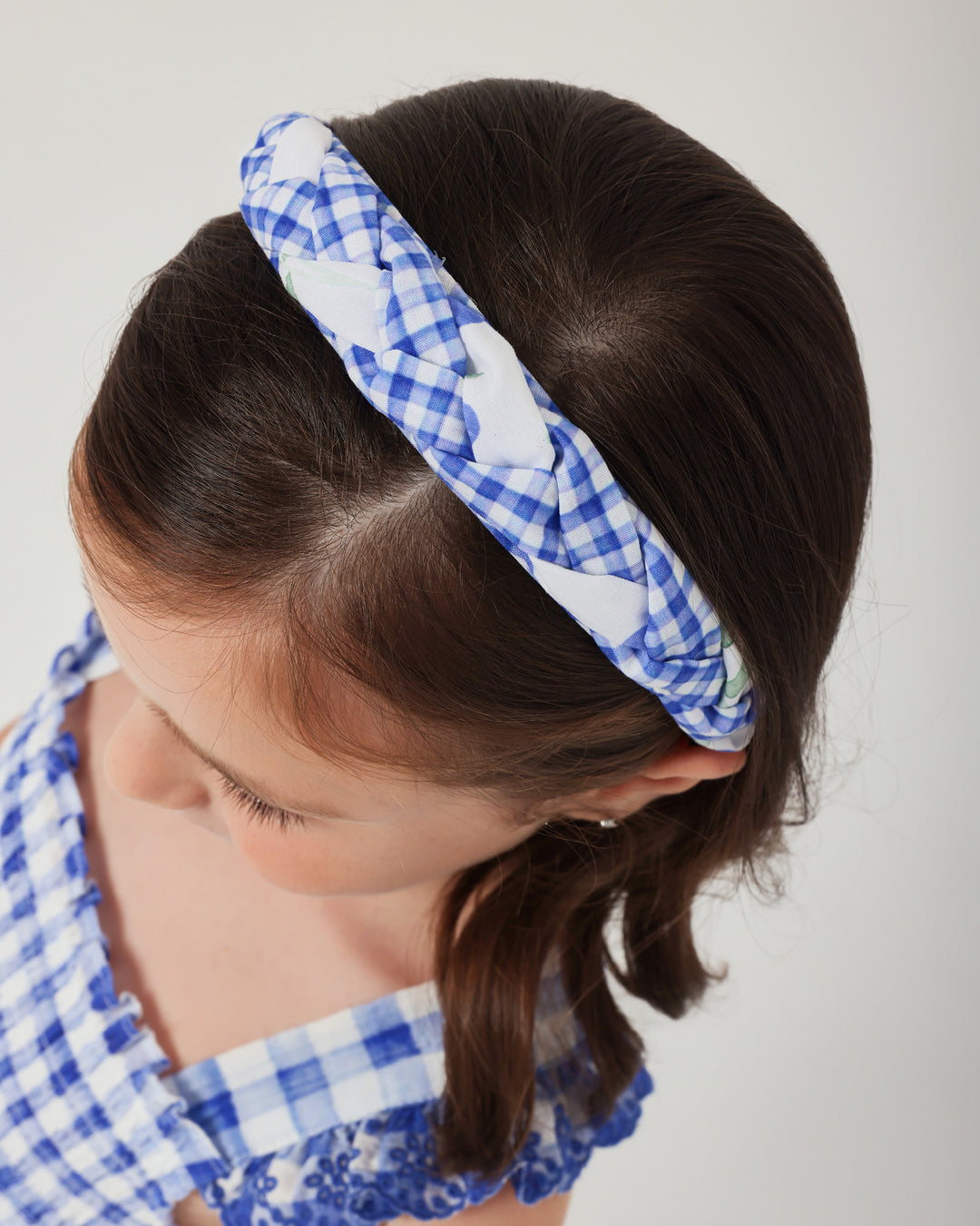 DIADEMA TRENZADA AZUL