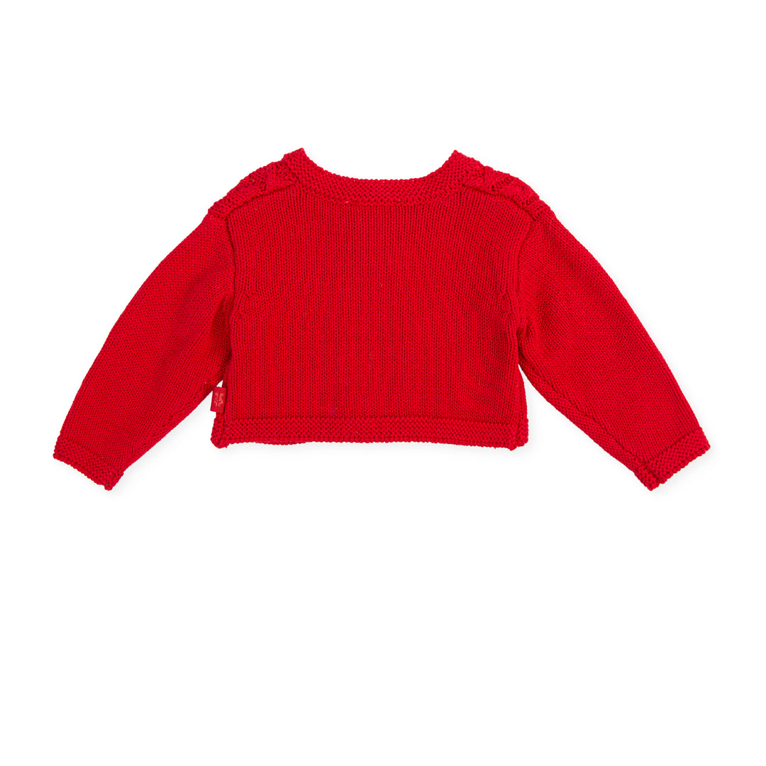 Chaqueta Sueter Duff Rojo CHAQUETA ROJO BEBÉ Tutto Piccolo®